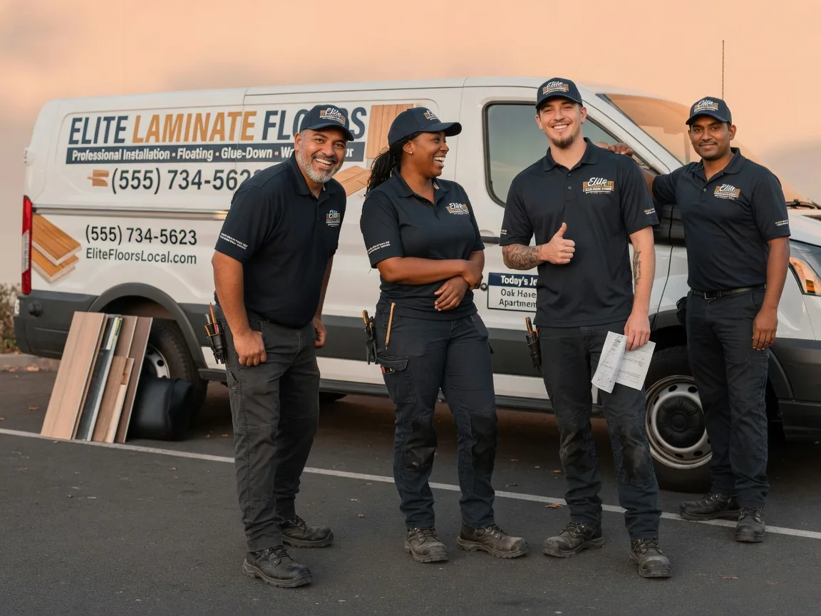 Laminate flooring installation company in Bloomington, TX